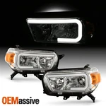 For 2010-2013 Toyota 4runner C-tube Bar Led Parking Chrome Headlights Pair L+r. Fixed Price $178.99.