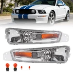 For Ford Mustang Gt 05-09 Clear Front Bumper Lights Turn Signal Parking Lamps. Fixed Price $38.80.
