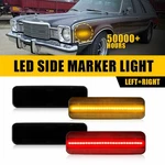 4pc Smoke Led Front + Rear Side Marker Light For 72-76 Dodge Dart &76-79 Aspen F. Fixed Price $34.19.