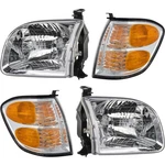 Halogen Turn Signal Light Kit For 01-04 Toyota Sequoia Lh Rh Built Up To 08/2004. Fixed Price $186.56.