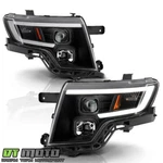 2007-2010 Ford Edge Led Tube Black Projector Headlights Headlamps Set Left+right. Fixed Price $279.99.