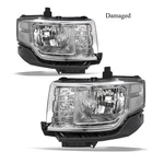 For 2009-2012 Ford Flex Chrome Clear Halogen Headlights Assembly Pair 09-12. Fixed Price $79.99.
