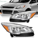 For 2013 14 15 2016 Ford Escape Suv Headlight Assembly Chrome Housing Pair. Fixed Price $158.99.