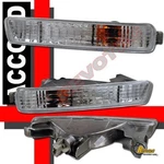 Euro Clear Bumper Signal Lights 1 Pair For 1994 1995 Honda Accord. Fixed Price $27.95.