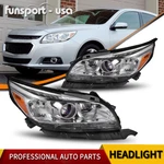 Projector Headlights Assembly W/ Bulbs For 2013 2014 2015 Chevy Malibu Chrome. Fixed Price $145.99.