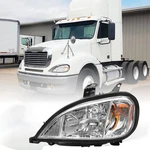 Chrome Halogen Headlight Left Driver Side For 2004-2017 Freightliner Columbia. Fixed Price $140.99.