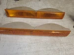 1988 1989 1990 91 Crown Victoria Rh Lh Parking Light Turn Signal Amber Lens Av. Fixed Price $28.00.