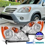 For 2005-2006 Honda Crv Cr-v Headlights Lamps Japan Built L+r Pair. Fixed Price $128.98.