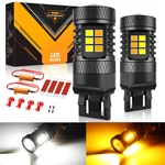 Auxbeam 7443 Led Front Turn Signal Bulbs 2 Color For Chevrolet Equinox 2010-2020. Fixed Price $35.99.