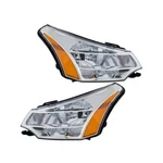 For Ford Focus 2008-2011 Headlights Pair Clear/amber Lens Fo2503244, Fo2502244. Fixed Price $301.89.