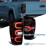 Fits 2016-2022 Toyota Tacoma Smoke Led Tail Lights Sequential Turn Signal Lamps. Fixed Price $209.95.