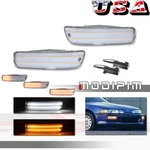 For 1992-1993 Acura Integra Switchback Led Front Bumper Drl Signal Lights Clear. Fixed Price $59.99.