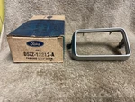 Nos Ford D5zz-13212-a 1975 1976 Mustang Ii Lh Front Parking Light Door Bezel. Fixed Price $55.00.