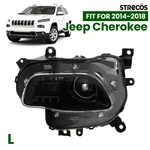 For 2014-2018 Jeep Cherokee Hid/xenon Headlight W/o Ballast Left Driver Side Lh. Fixed Price $90.99.