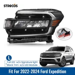 For 2022-2024 Ford Expedition Full Led Headlight W/o Signature Light Left Side. Fixed Price $265.00.