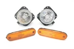 01-03 Mazda Mx-5 Miata Nb Left And Right Front Fog Lights With Side Markers. Fixed Price $124.99.
