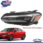 For Honda Civic Sport Touring 2022-2025 Driver Side Headlight Clear Led Left. Fixed Price $145.08.