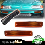 Amber Front Corner Turn Signal Light Housings Kit For 1990-1991 Honda Cr-x / Crx. Fixed Price $24.99.