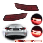 For 2013-2018 Lexus Gs Es Led Rear Bumper Reflector Marker Brake Lights Red Pair. Fixed Price $34.99.