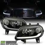 For 2006-2011 Chevy Hhr Upgrade Black Led Tube Headlights Headlamps Left+right. Fixed Price $122.13.