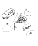 Genuine Mopar Turn Signal Lamp Right 68619467aa. Fixed Price $80.22.