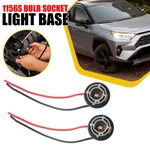 2x Universal Pigtail Wire Female Socket Base 1156 S Two Harness Rear Turn Signal. Fixed Price $9.97.