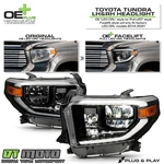 Conversion Led Drl Halogen To Full Headlight For 2014-2021 Toyota Tundra. Fixed Price $279.99.