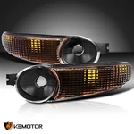 Black Fits 2000-2006 Gmc Sierra Yukon Xl 1500 Denali Bumper Lights Parking Lamps. Fixed Price $25.38.
