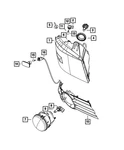 Genuine Mopar Bulb Front 68517991aa. Fixed Price $8.06.
