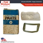 1966 Plymouth Valiant Barracuda Left Parking Light Lens & Gasket 2585073 Nos. Fixed Price $108.00.