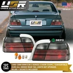 Usa Ship Unique Euro Smoke Grey Clear Tail Light For Bmw E36 2d Coupe/cabrio M3. Fixed Price $179.95.