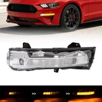 For 2018-2023 Ford Mustang Led Fog Lights W/sequential Turn Signal + Drl Left. Fixed Price $79.00.