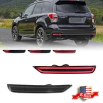 Smoke Rear Bumper Reflector Led Signal Brake Light For 2008-2018 Subaru Forester. Fixed Price $49.99.