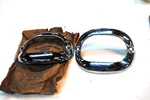 Nos Mopar 1941 Desoto Park Lite Bezels Pair 866213 &. Fixed Price $59.95.