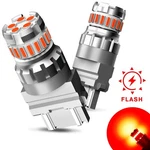 Auxito 4157 3156 3157 Turn Led Signal Light Bulbs Canbus Anti Hyper Flash Red. Fixed Price $13.59.
