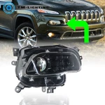 For 2014-2017 2018 Jeep Cherokee Halogen Black Headlight Passenger Side Headlamp. Fixed Price $61.79.