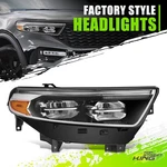Black Amber Led Passenger Right Headlight Head Light For Ford Explorer 20-24. Fixed Price $259.64.