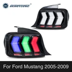 Hcmotion Rgb Led Tail Lights For Ford Mustang 2005-2009 Rear Lamps Assembly. Fixed Price $449.99.
