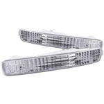 Anzo Usa 511009 Parking/signal Lights Chrome Clear Fits 96-97 Honda Accord. Fixed Price $26.14.