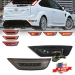 Smoke Red Led Rear Reflector Tail Brake Signal Lights For Ford Escape Kuga 13-19. Fixed Price $49.99.
