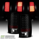 Black Smoke 2000-2006 Chevy Suburban 1500 2500 Tahoe Yukon Led Tail Lights Lamps. Fixed Price $95.99.