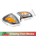Labwork For 2001-04 Toyota Tacoma Pickup Clear Driver+passenger Turn Signal Lamp. Fixed Price $27.71.