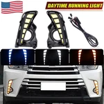 Led Drl Turn Signal Lamp Front Bumper Fog Light For Toyota Highlander 2017-2019. Fixed Price $78.95.