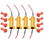 Auxlight 4pcs Quality 50w 6ohm Load Resistors - Fix Led Bulb 4 Pieces, Gold. Fixed Price $13.68.