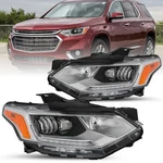 Full Led For 2018-2021 Chevy Traverse Headlights Driver&passenger Assembly Set. Fixed Price $345.99.