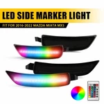 Fit Mazda Mx-5 Miata 2016 2017-22 Rgb Front Rear Led Fender Side Marker Light 4*. Fixed Price $59.99.