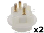 For Mercedes (1986-04) Turn Signal Light Bulb Socket Front (2) Auto Lighting Oem. Fixed Price $77.65.