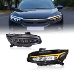 Hcmotion Led Headlights For Honda Civic 2016-2021 Start Up Animation Sequential. Fixed Price $499.99.