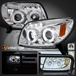 Fits 2003-2005 Toyota 4runner Led Halo Projector Headlights Lamps Replacement. Fixed Price $183.38.