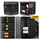 Auxito Dynamic Side Led Mirror Signal Light For 45520 Ford F250 F350 Super Duty. Fixed Price $25.64.